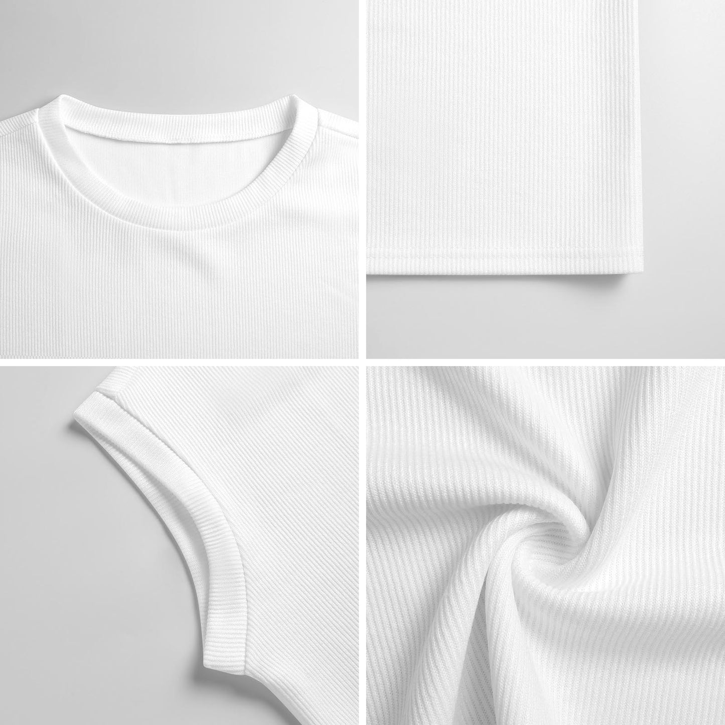 Yahuah: Tree of Life (03) | Contrast Rib Knit Crop Top