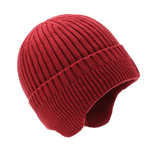 Solid Color Bonnet Beanie (with/without brim)