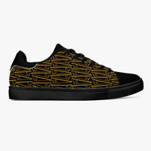 Load image into Gallery viewer, BREWZ Elected Classic Low Top Leather Unisex Sneakers (Black/White)