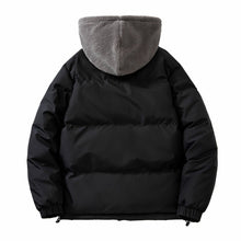 Load image into Gallery viewer, Fleece Lined Two Piece Full Zip Male Plus Size Puffer Jacket (7 colors)