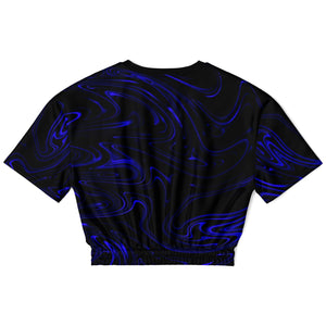 Yahuah-Tree of life 02-02 Elect Designer Athletic Cropped Short Sleeve Sweatshirt