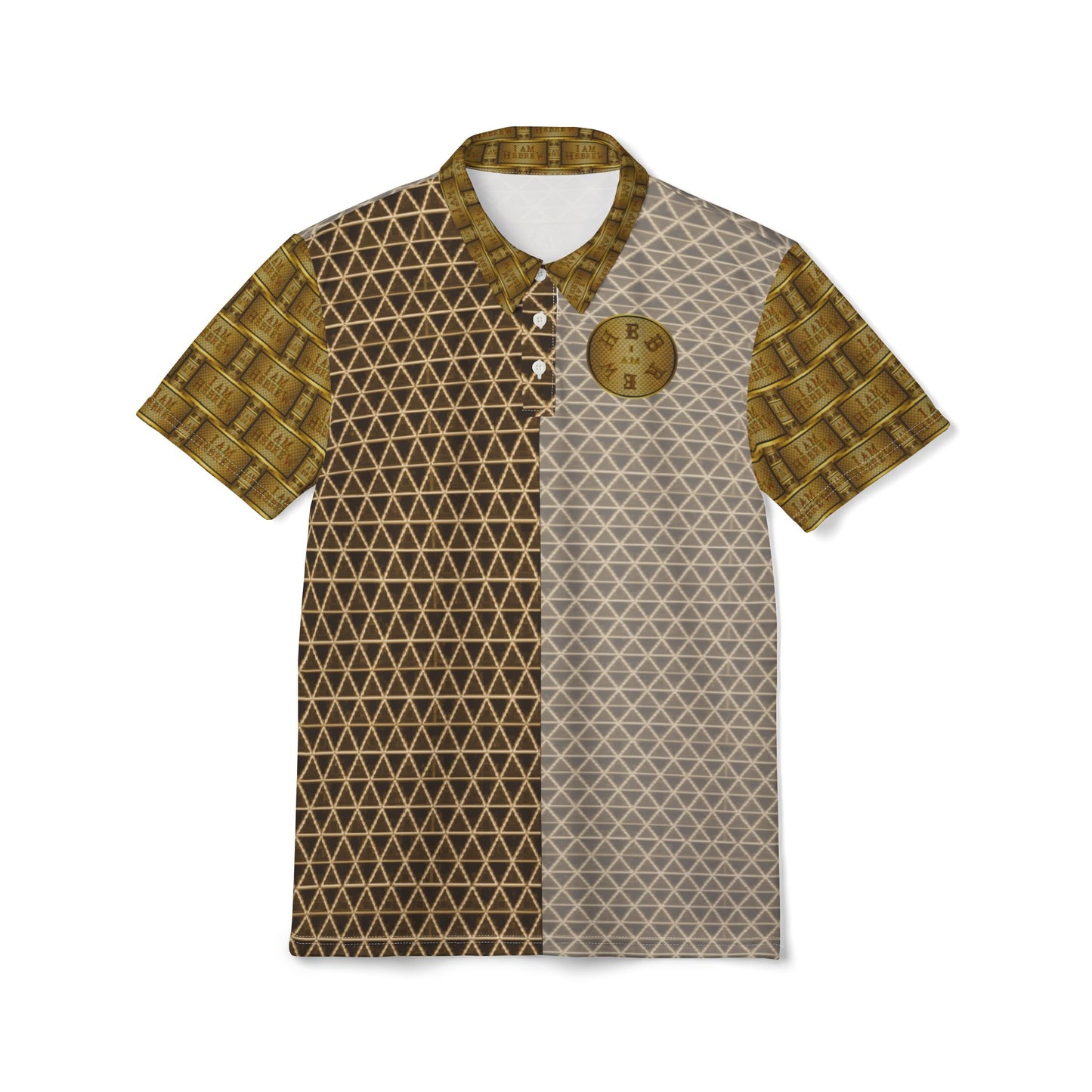 I AM HEBREW 02-01 Designer Unisex Polo Shirt