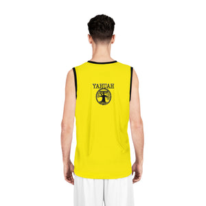 Yahuah-Name Above All Names 02-01 Designer Unisex Basketball Jersey