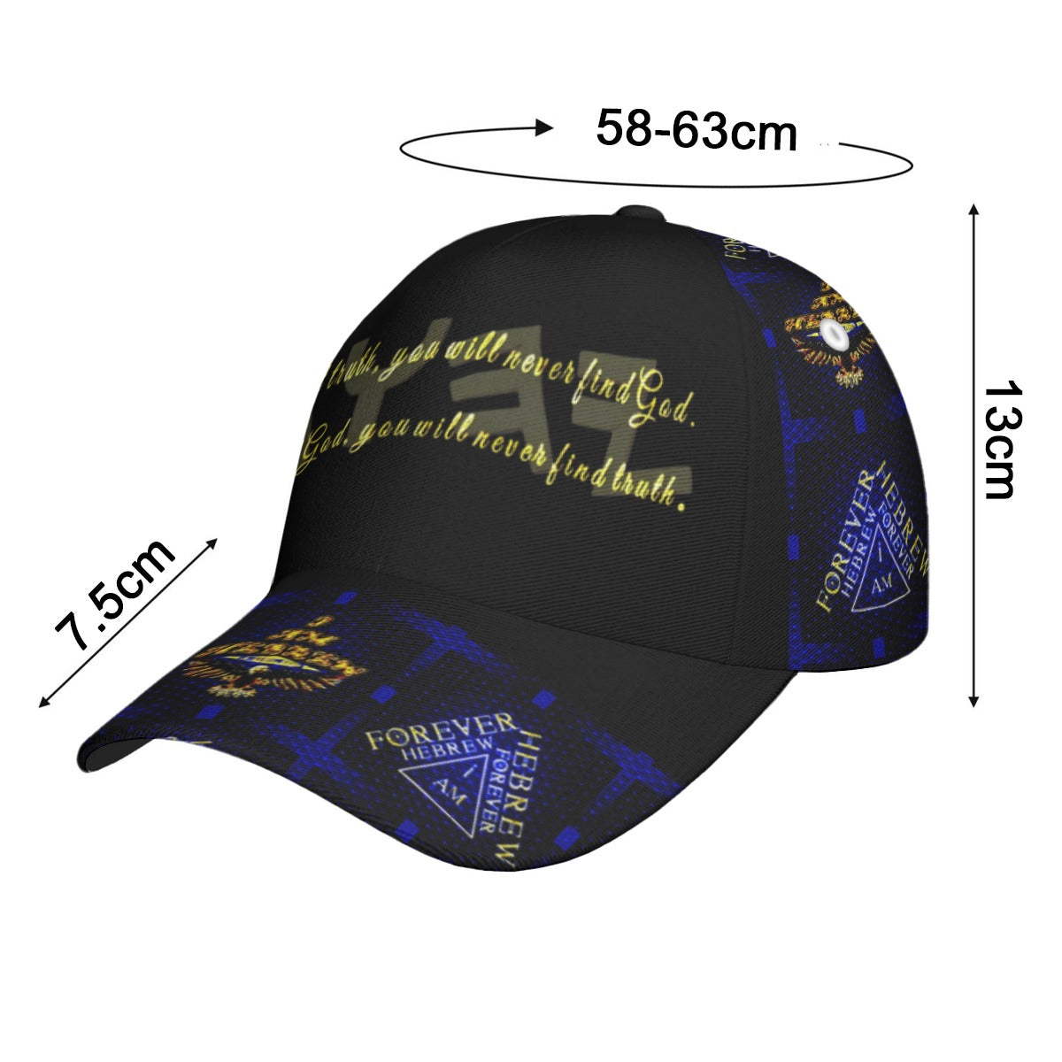 Truth Illustrated 01-01 Designer Baseball Cap