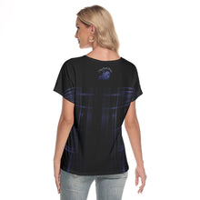 Load image into Gallery viewer, TRP Matrix 02 Ladies Designer V-neck Loose Fit T-shirt
