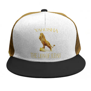 Yahusha-The Lion of Judah 01 Voltage Designer Flat Brim Baseball Cap