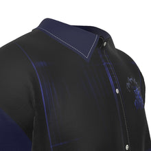 Load image into Gallery viewer, TRP Matrix 02 Men&#39;s Designer Drop Shoulder Short Sleeve Imitation Silk Dress Shirt