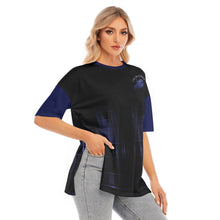 Load image into Gallery viewer, TRP Matrix 02 Ladies Designer Drop Shoulder Split Hem Long T-shirt