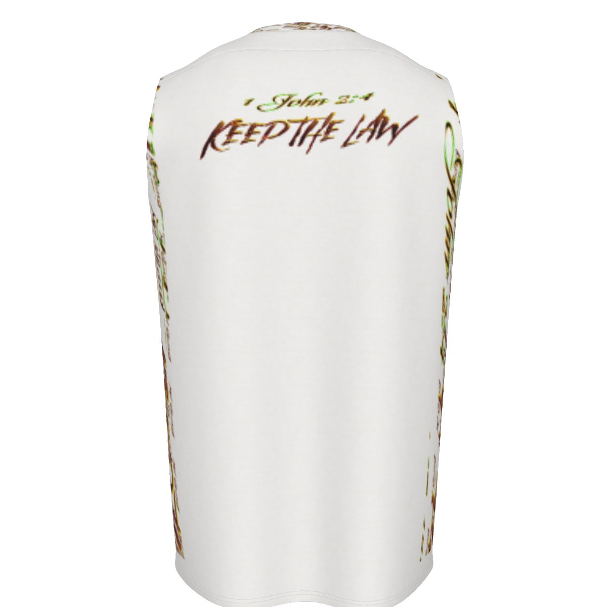 Commandment Keepers 01-01 Men's Designer Sleeveless Cotton T-shirt