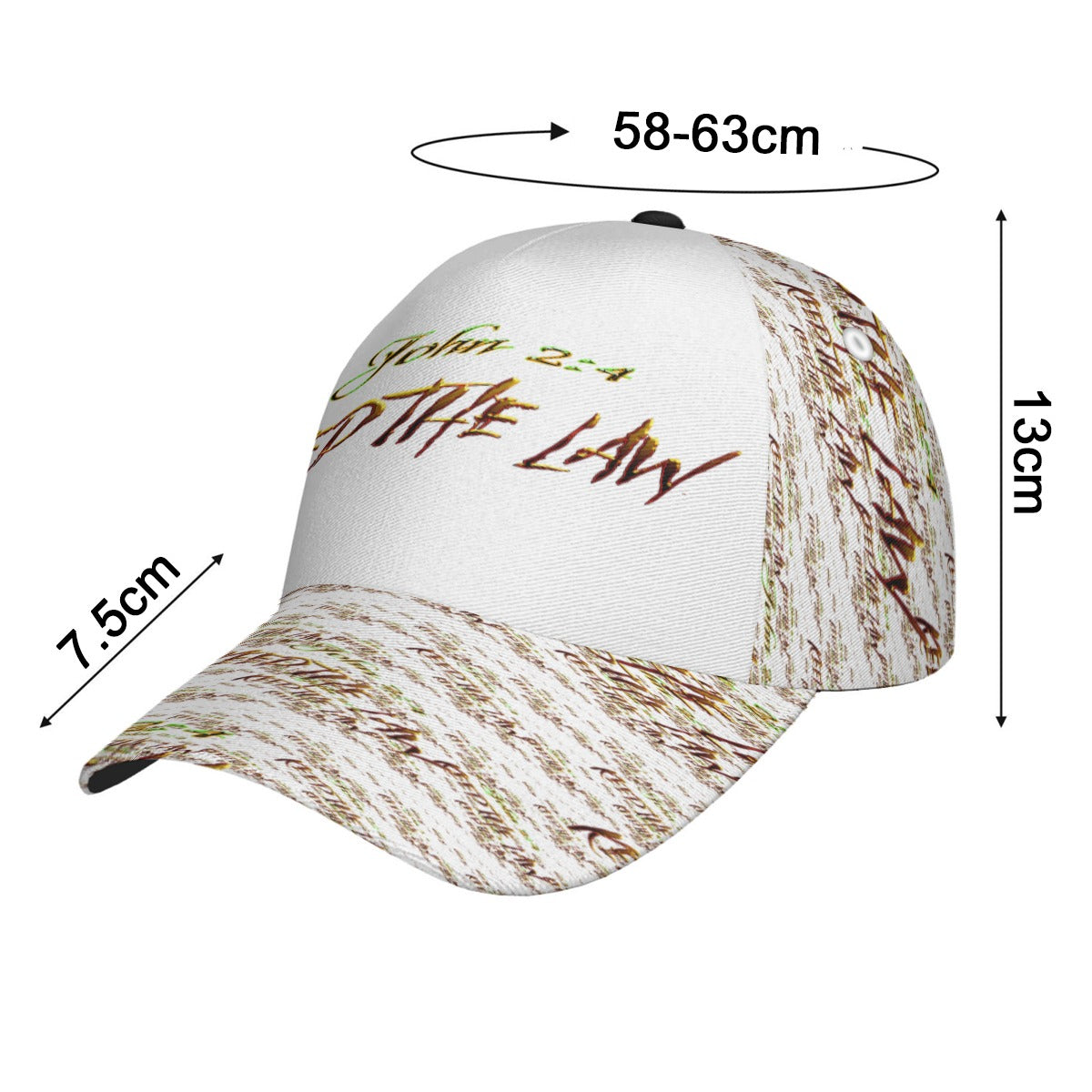 Commandment Keepers 01-01 Designer Baseball Cap