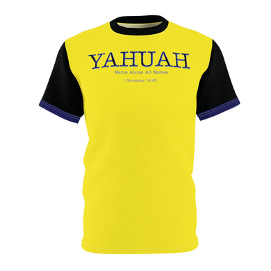 Yahuah-Name Above All Names 02-01 Designer Unisex T-shirt