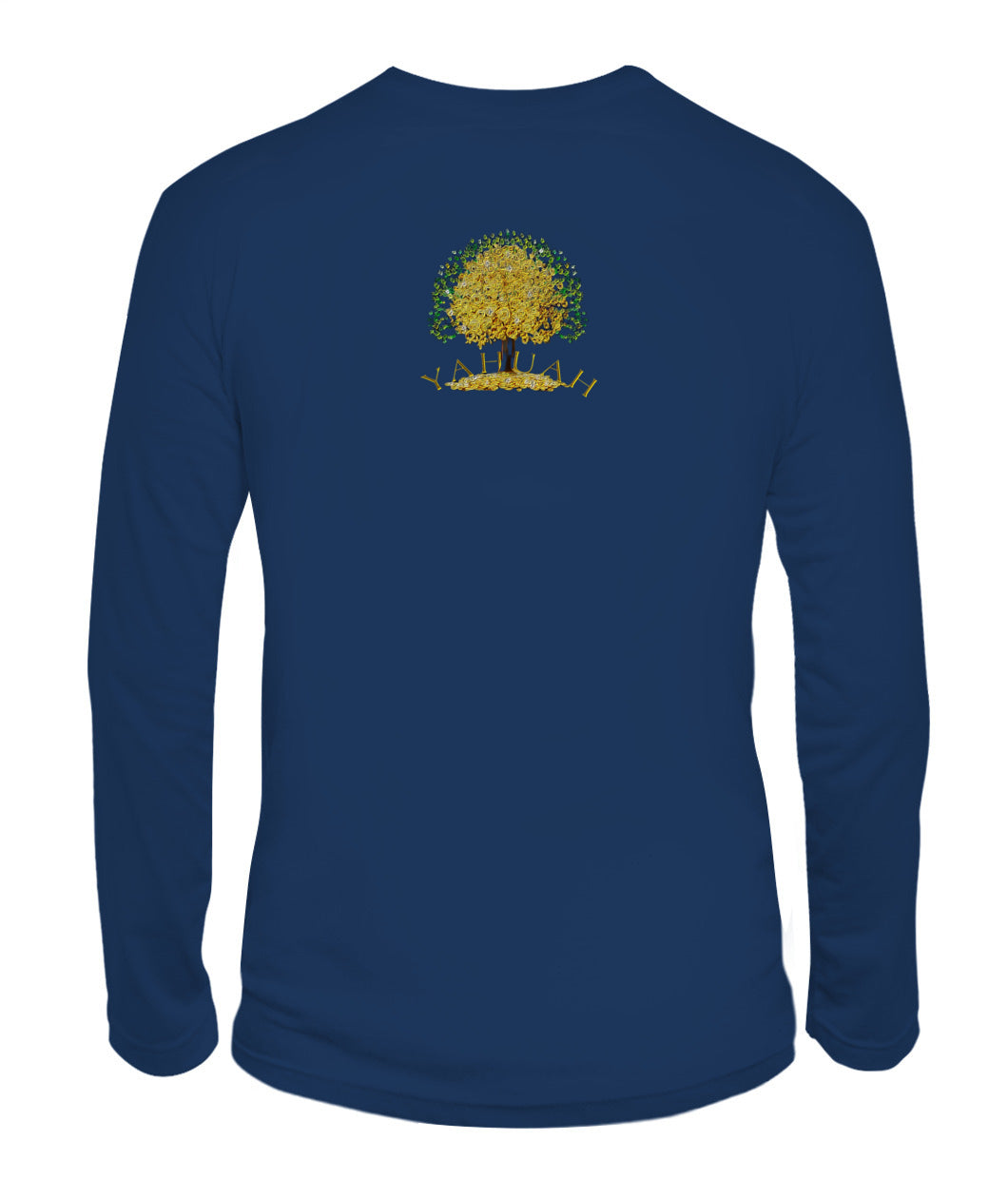 Yahuah-Tree of Life 03-02 Designer Comfort Colors Unisex Garment-dyed Long Sleeve T-shirt (3 colors)