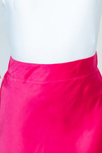 Load image into Gallery viewer, High Waist Woven A-line Midi Skirt (Hot Pink/Black)