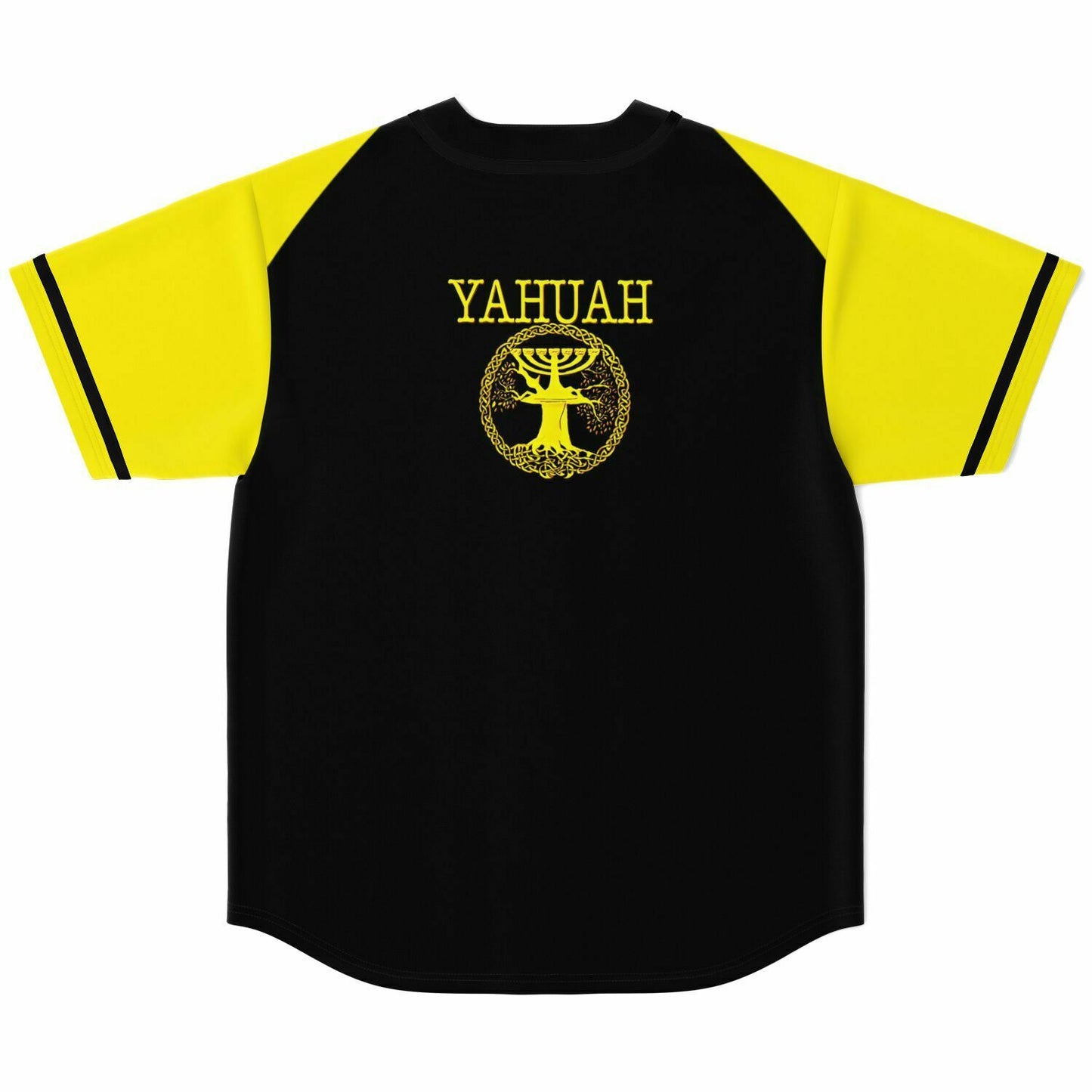 Yahuah-Tree of Life 02-01 Camiseta de béisbol unisex de diseñador