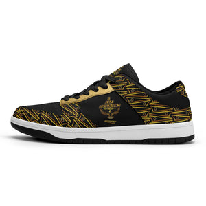 BREWZ Elected Ladies Dunk Stylish Low Top Leather Sneakers