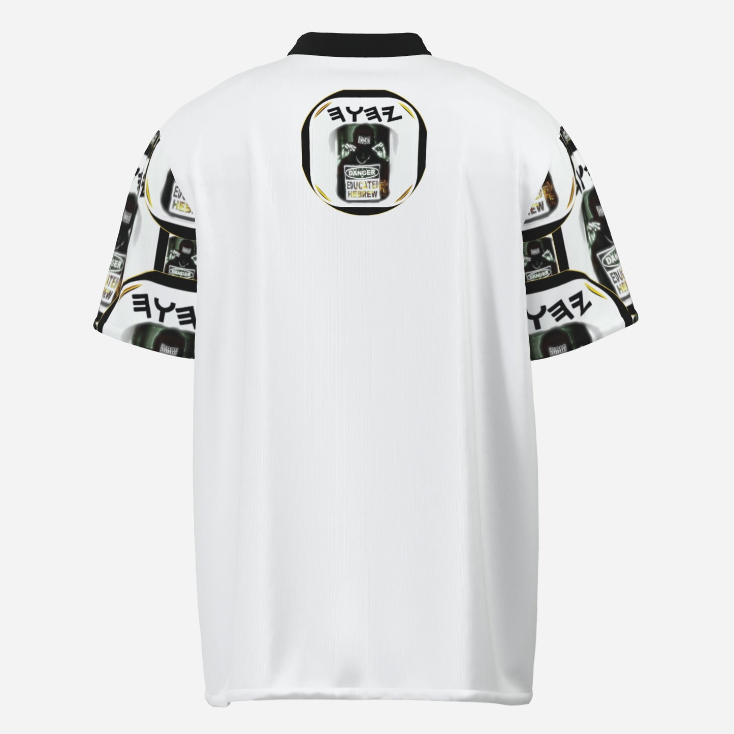 Educated Hebrew 01-02 Men's Designer 1/4 Zip Mock Neck T-shirt