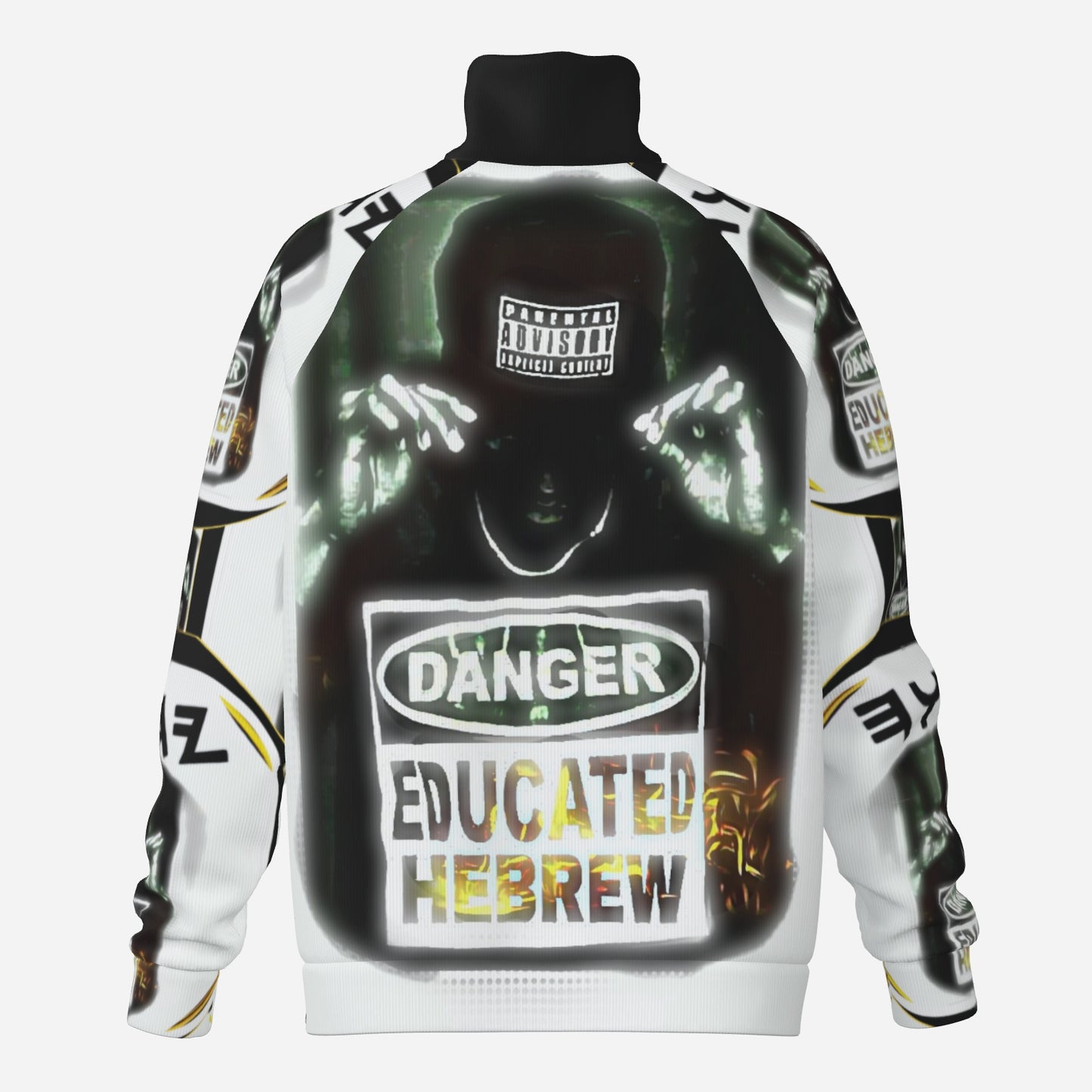 Educated Hebrew 01-01 Men's Designer Track Jacket