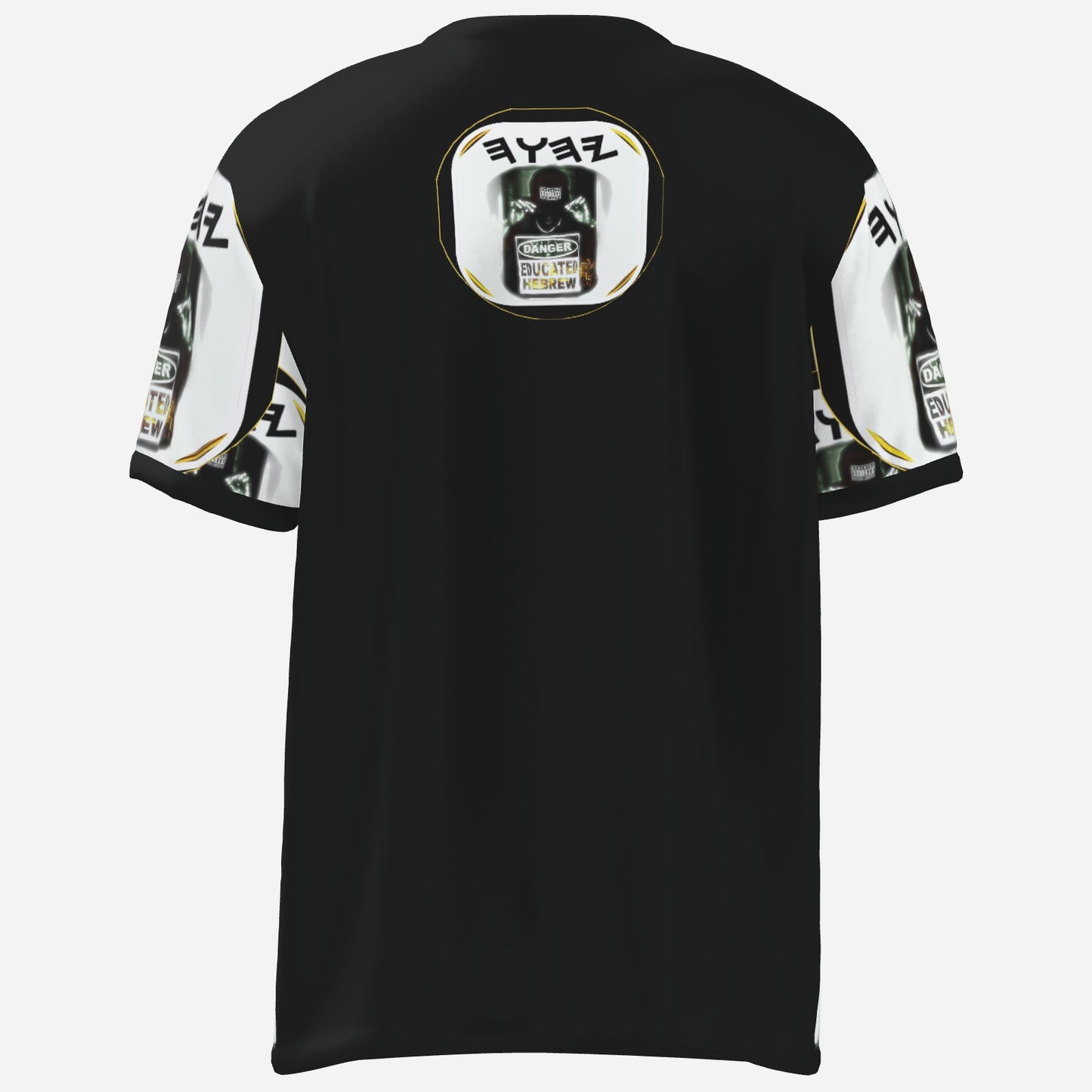 Educated Hebrew 01-01 Men's Designer Athletic T-shirt