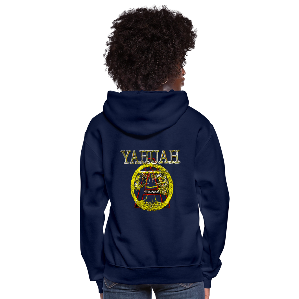 A-Team 01-01 Designer Jerzees Ladies Pullover Hoodie (10 colors) - navy