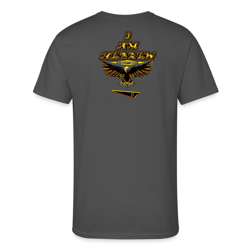 BREWZ 01-01 Designer Jerzees Men’s 50/50 T-shirt(10 colors) - charcoal