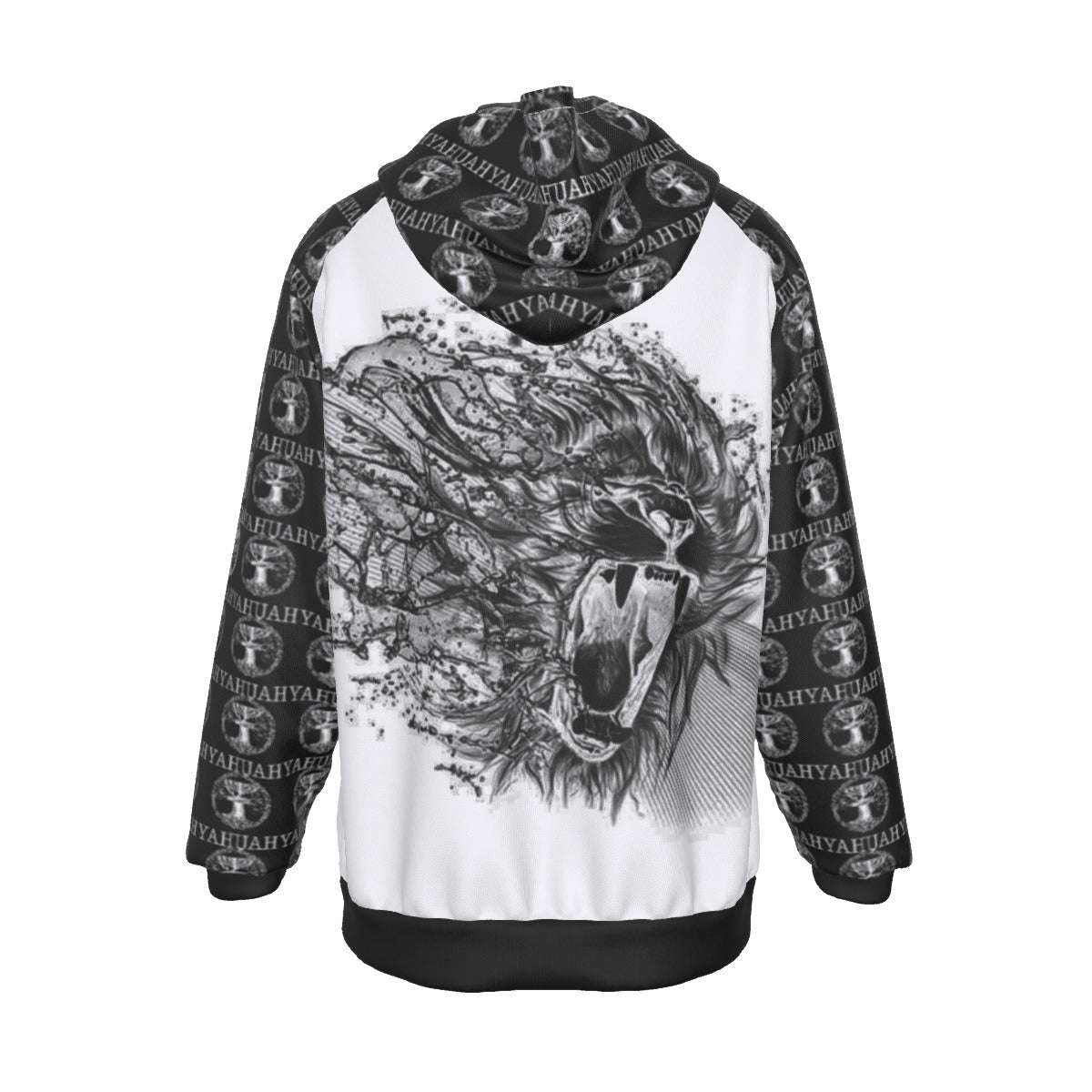 Yahuah: Tree of Life (02-05) - The Dualism Refined | Men's Raglan Hoodie