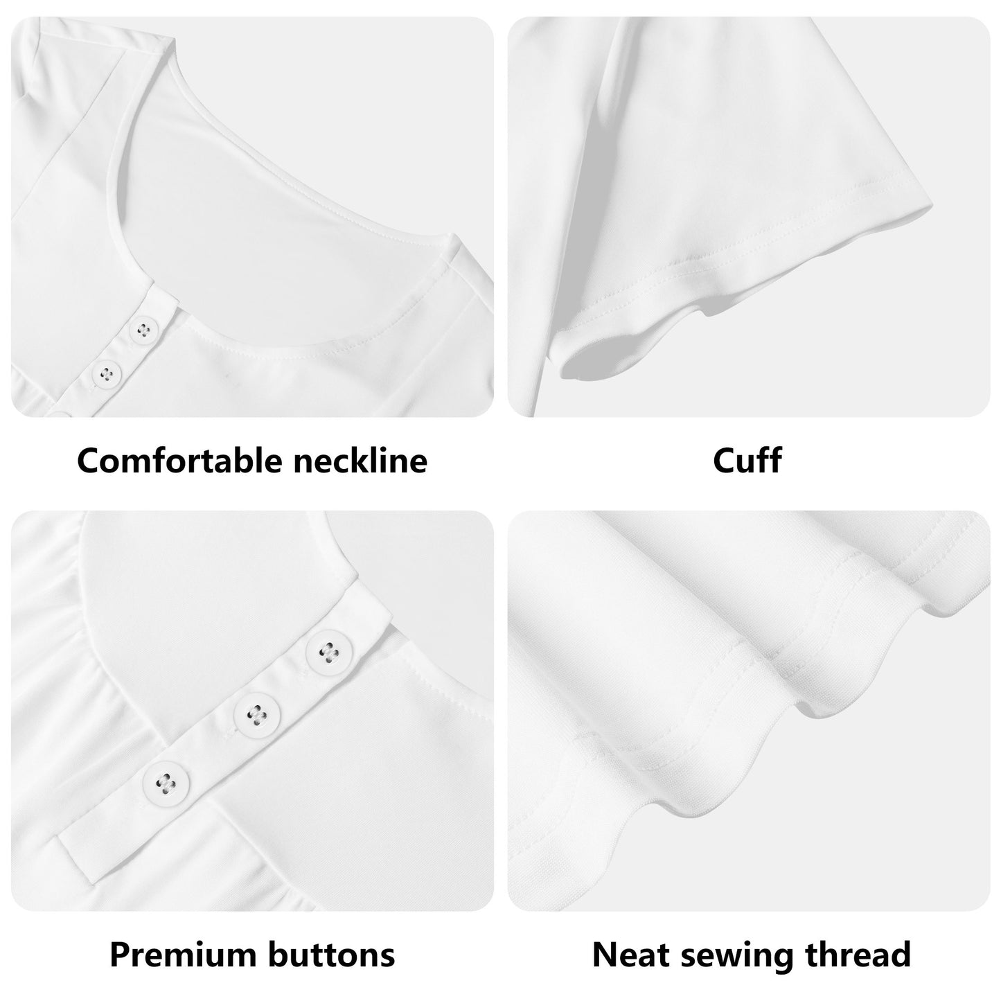 TRP Floral Print 08: English Daisies 01 Designer Scoop Neck Pleated Blouse