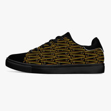 Load image into Gallery viewer, BREWZ Elected Classic Low Top Leather Unisex Sneakers (Black/White)