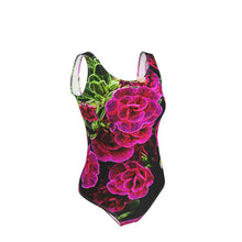 Load image into Gallery viewer, Floral Embosses: Roses 02-01 Designer Swimsuit