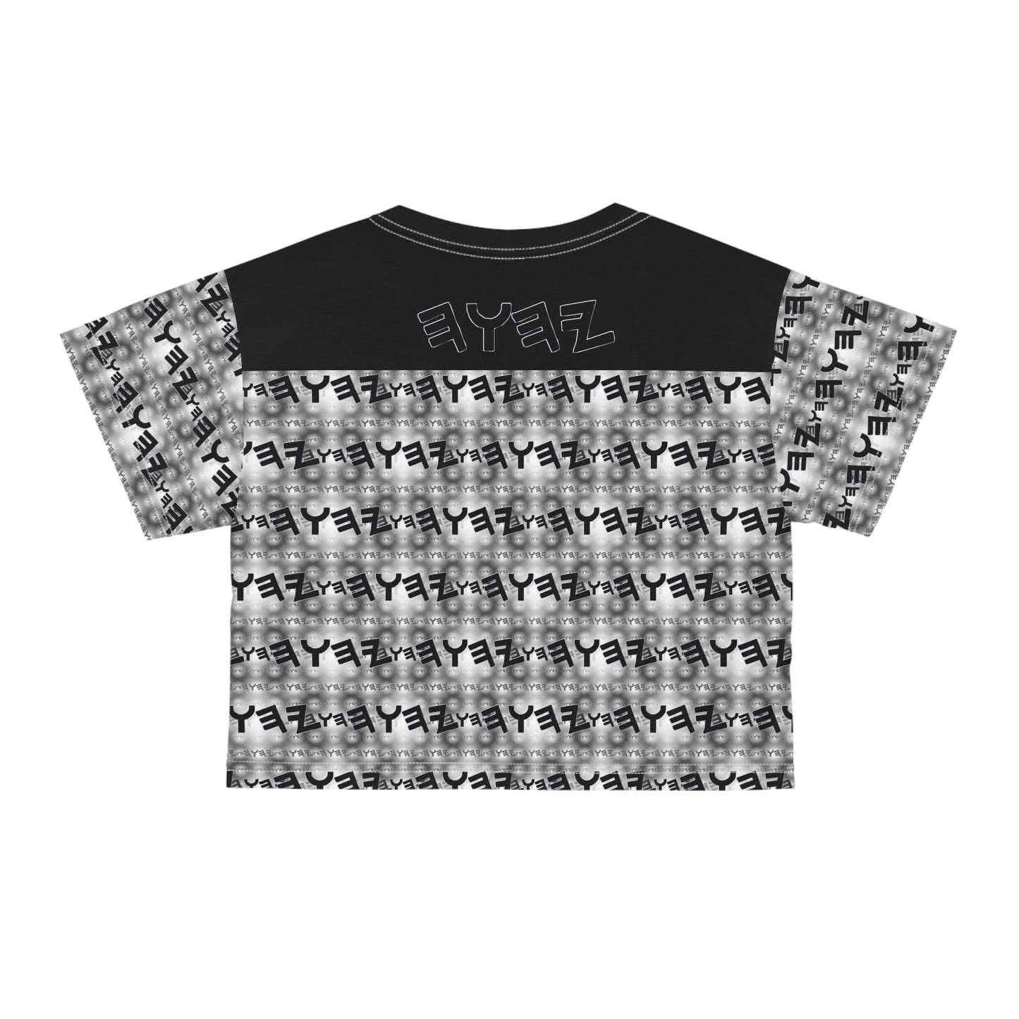 Most High God - Yahuah 01-01 Black Designer Crop Top