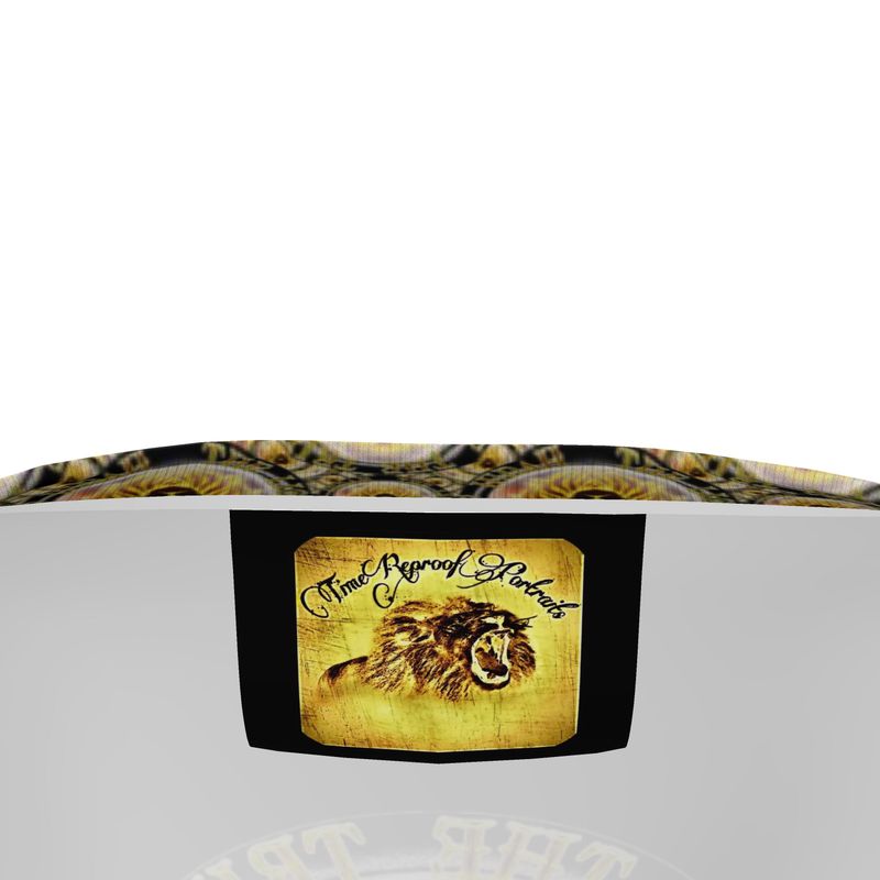 Yahusha-The Lion of Judah 03-01 Men's Designer Oversized T-shirt