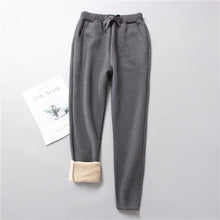 Load image into Gallery viewer, Solid Fleece Lined Loose Women Joggers (4 colors)