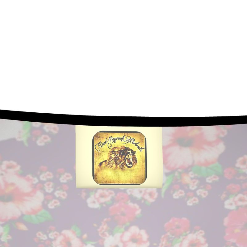 TRP Floral Print 03: Hibiscus Flowers 01-01 Tropical Bloom V-neck Tunic Blouse