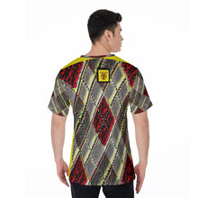 Load image into Gallery viewer, Yahuah Logo 02-02 Men&#39;s Designer V-neck T-shirt