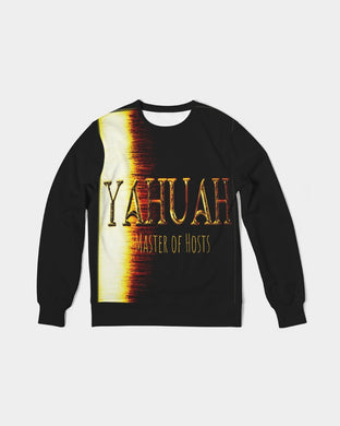 Yahuah-Master of Hosts 01-03 Men's Designer French Terry Sweatshirt