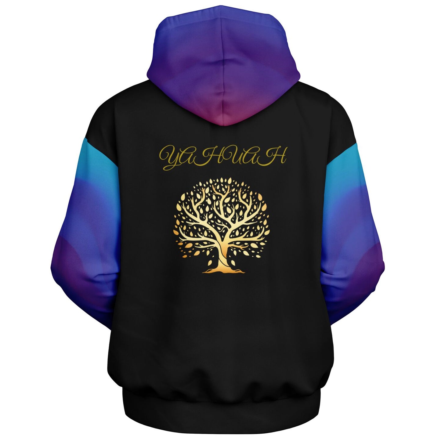 Yahuah: Tree of Life (01-02) - Royal Raiment | Unisex Heavyweight Oversized Fleece Hoodie