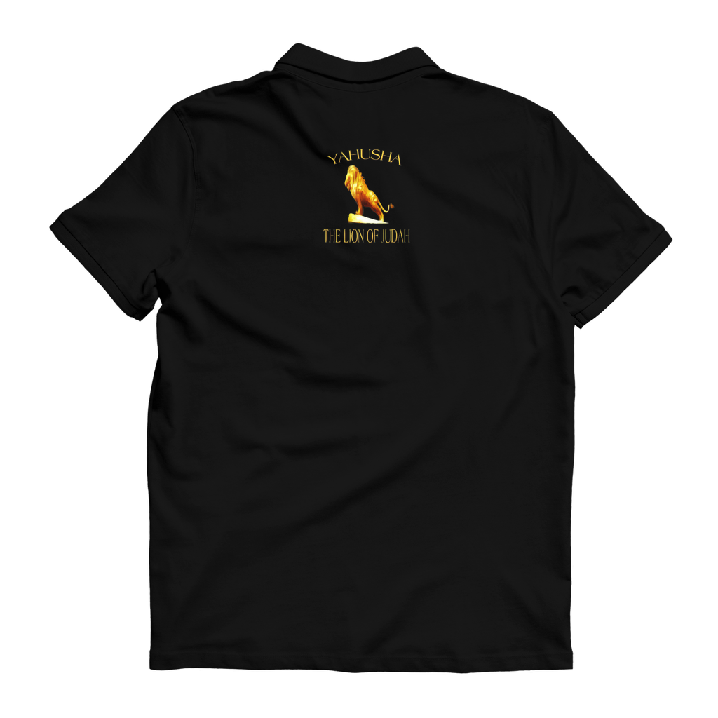 Yahusha-The Lion of Judah 01 Designer B&C Collection Unisex Premium Polo Shirt