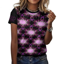 Load image into Gallery viewer, Geometrical Design Apparel 01-01 Ladies Designer Cotton T-shirt