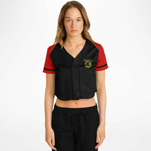Load image into Gallery viewer, A-Team 01 Red Designer Cropped Baseball Jersey