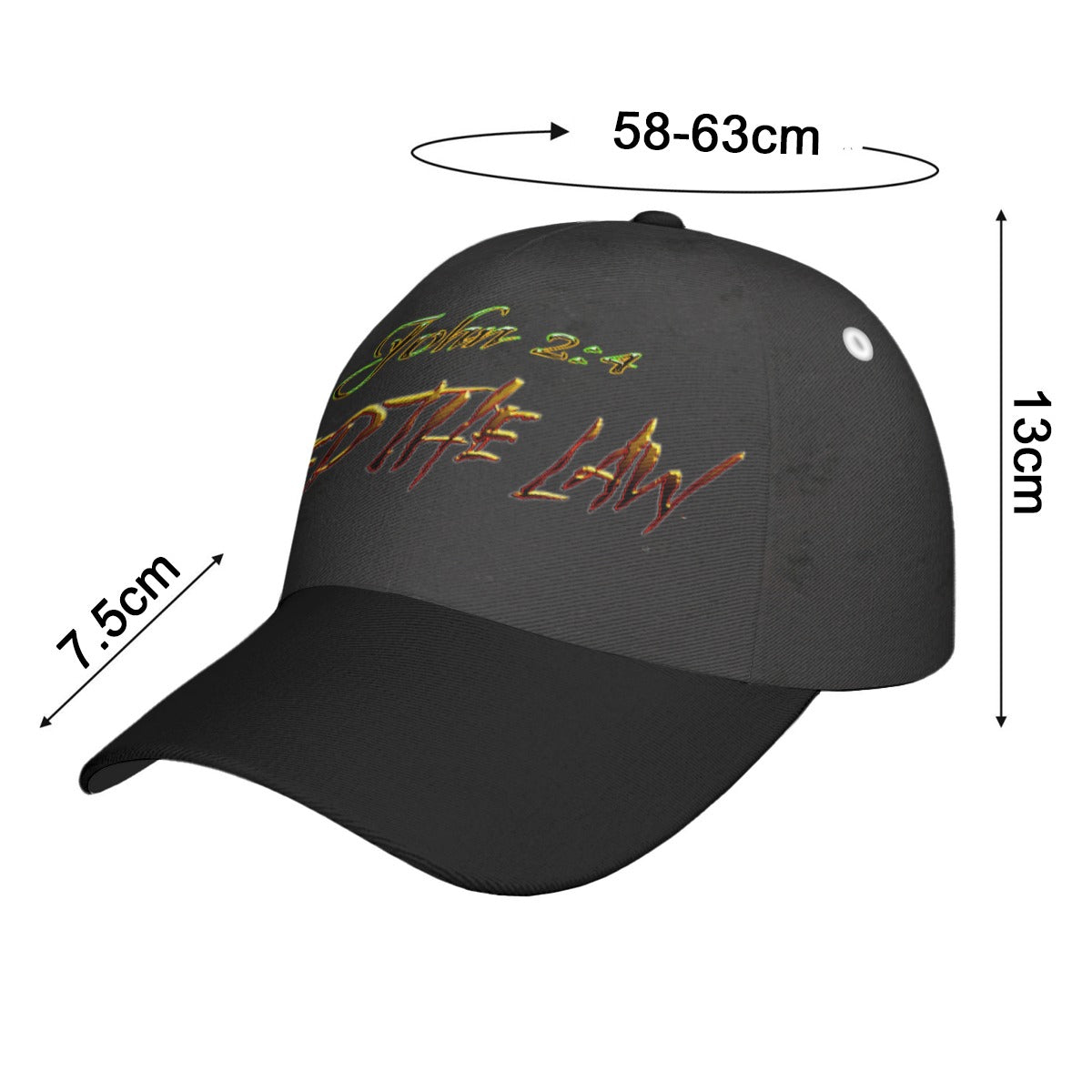 Commandment Keepers 01-01 Designer Baseball Cap