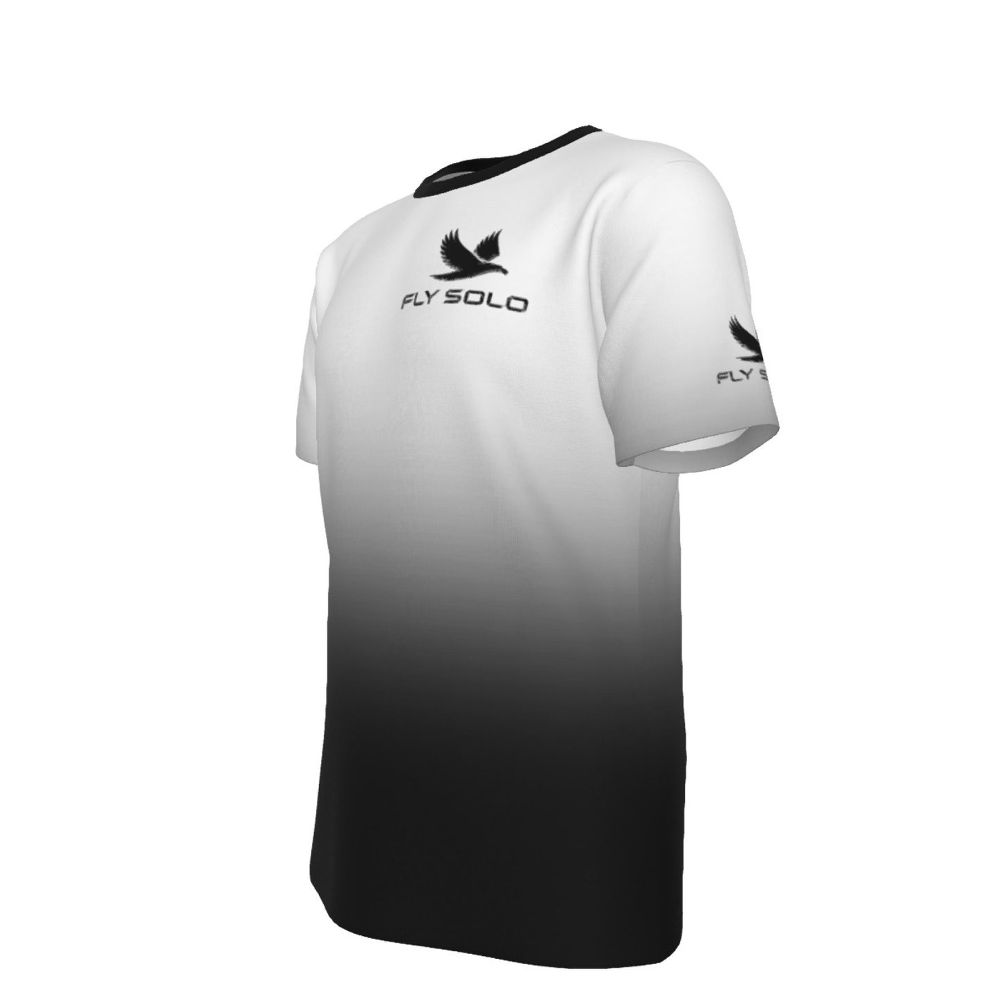 Outspoken Designs 03-03 "Fly Solo Night/Day" Men's Cotton T-shirt