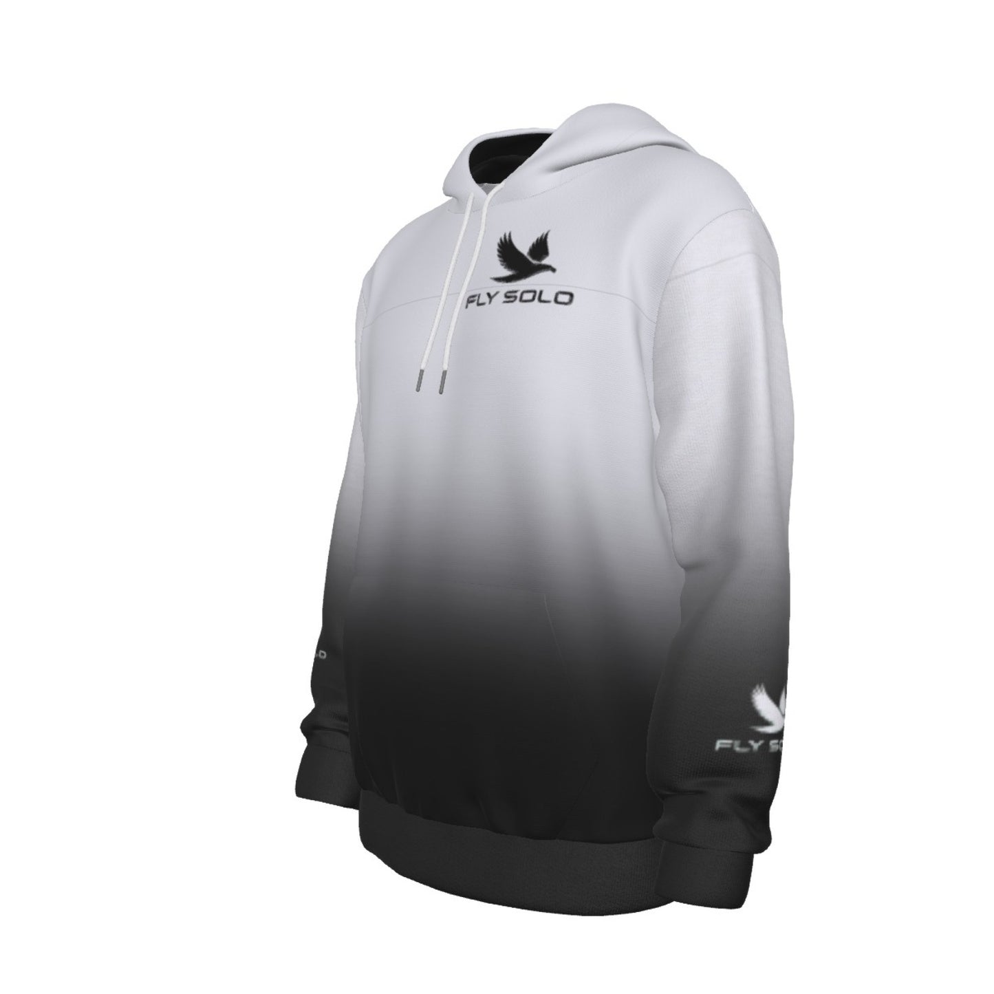 "Fly Solo" Night/Day | Men's Fleece Hoodie