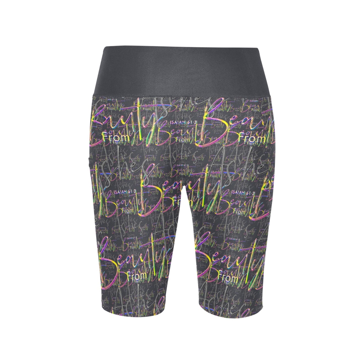 Redemption & Hope 01: Beauty From Ashes Designer Pocket Sports Leggings