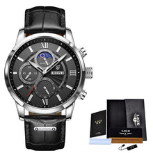 Load image into Gallery viewer, Multifunction Quartz Chronograph Waterproof Male Wrist Watch