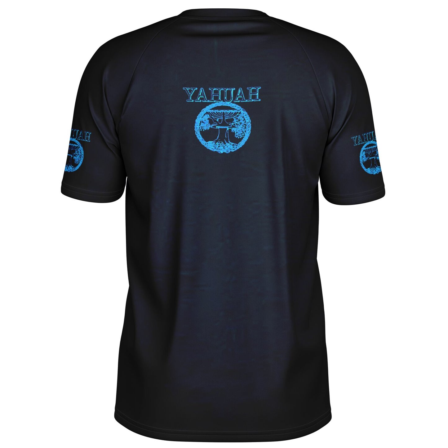 Yahuah-Tree of Life 02-02 Men's Designer Raglan T-shirt