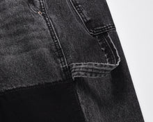 Load image into Gallery viewer, Carhartt Style Patchwork Baggy Male Denim Jeans