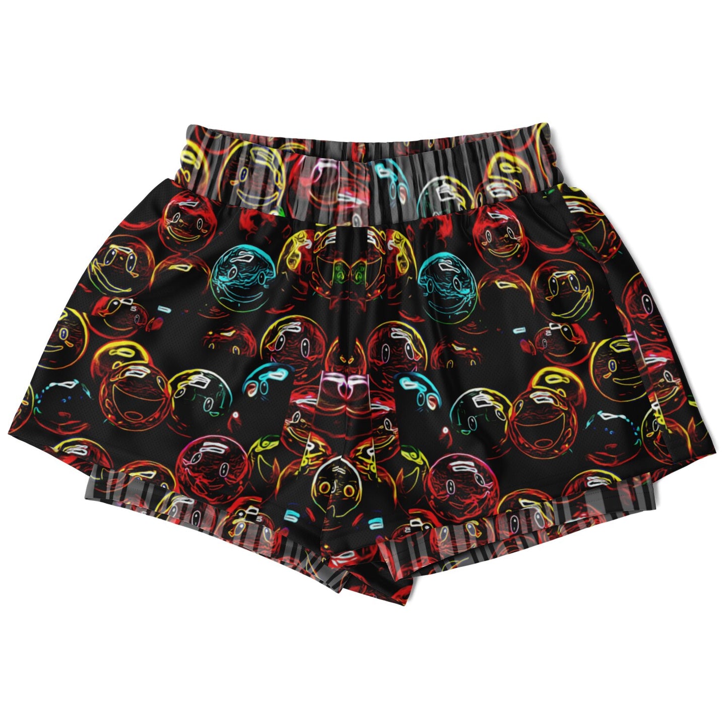 Outspoken Designs 01-01 "Lighten Up" Designer 2-in-1 Shorts