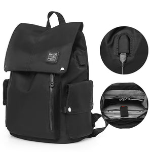 Multi-Functional Multi-Compartment Oxford Travel Backpack for Men