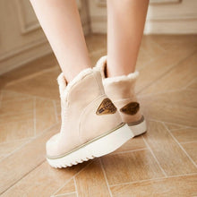 Load image into Gallery viewer, Round Toe Cotton Snow Boots for Women