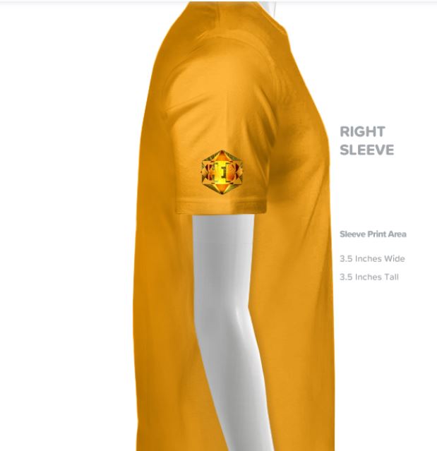 Hebrew World 01-01 Designer Jerzees 50/50 Blend Unisex T-shirt (3 colors)