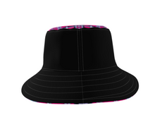 Load image into Gallery viewer, TRP Twisted Patterns 06: Digital Plaid 01-04A Designer Wide Brim Bucket Hat